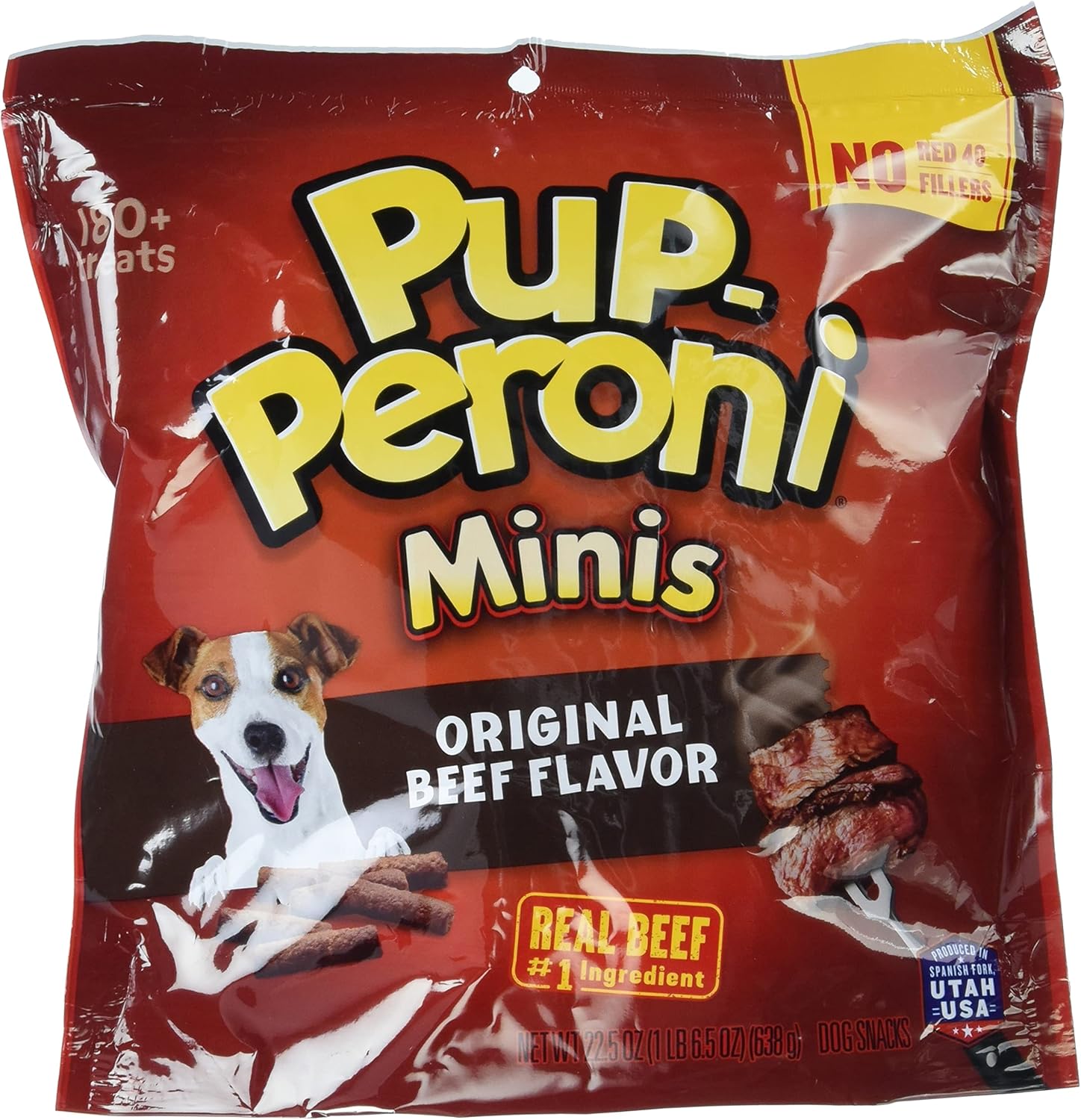 Pup A Roni Rounds Amazon.com : Pup-Peroni Original Beef Flavored Mini Dog Treats, 22.5 ...