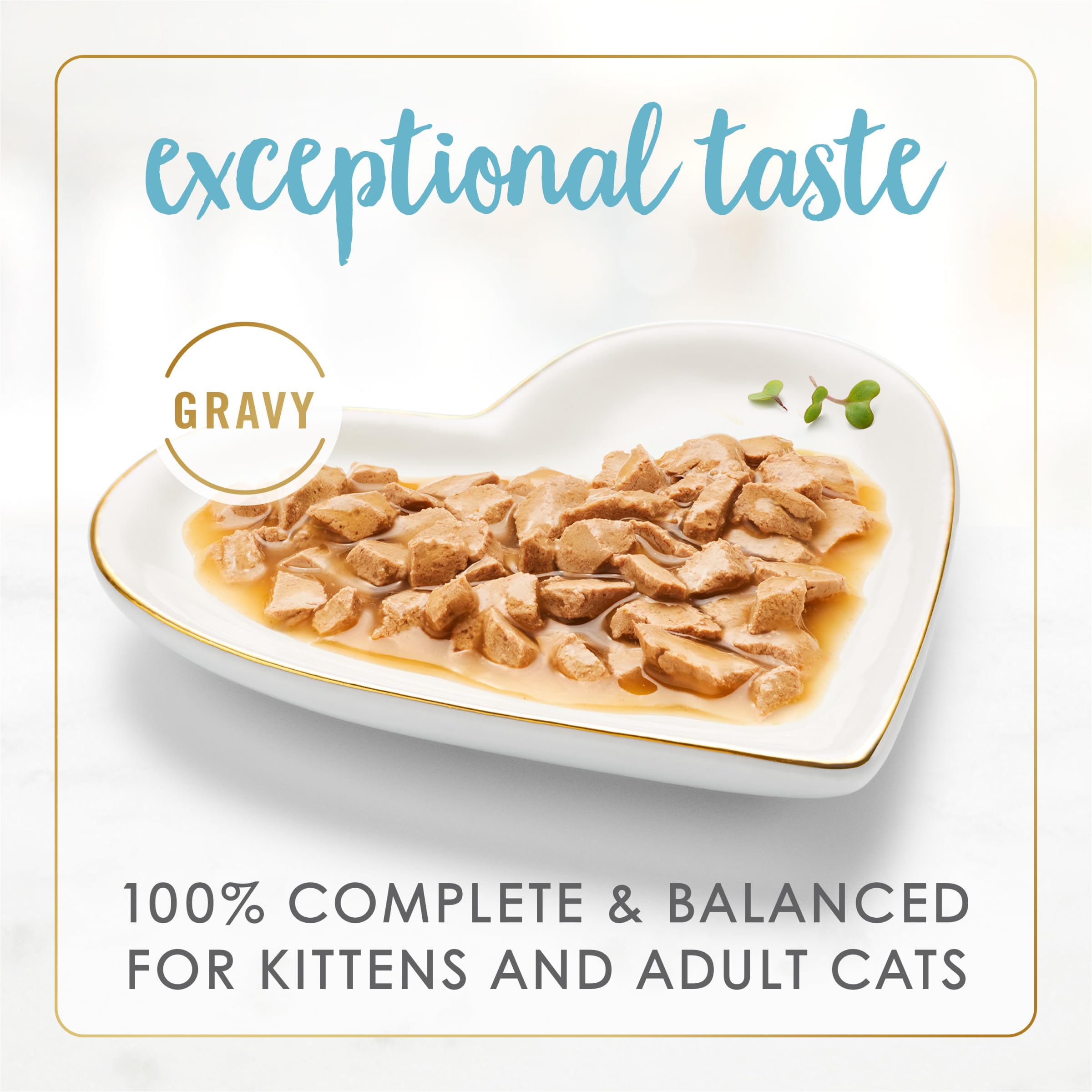 Purina Fancy Feast Gravy Lovers Salmon and Sole Feast Grilled Gourmet Cat Food in Wet Cat Food Gravy - (Pack of 24) 3 oz. Cans