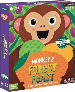 Mudpuppy - Monkeys Forest Feast Cooperative Game Set for Kids