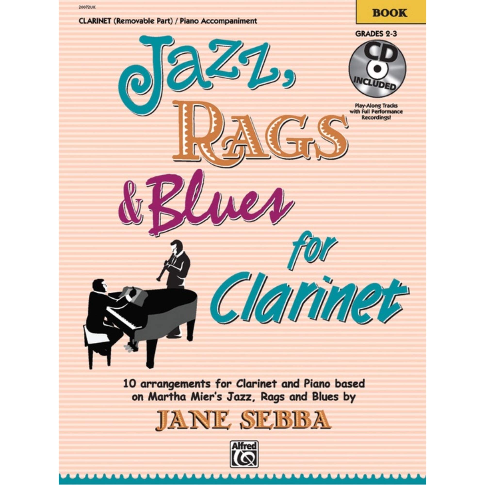 Jazz, Rags & Blues for Clarinet (Book & CD)
