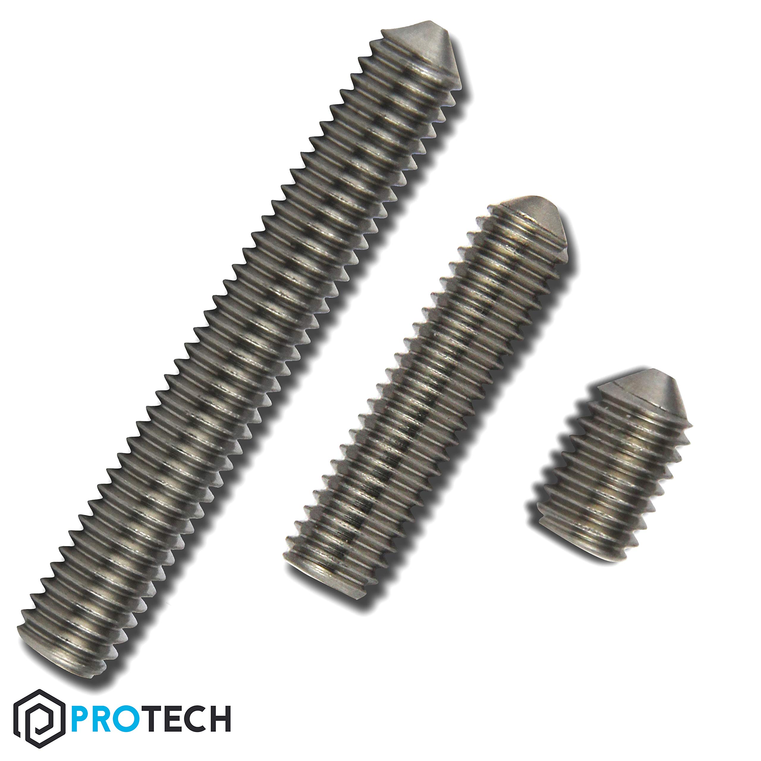 Grain With Hexagon Socket M6x16 Conical Tip - Headless Screw Stainl Steel A2 1 thumbnail image