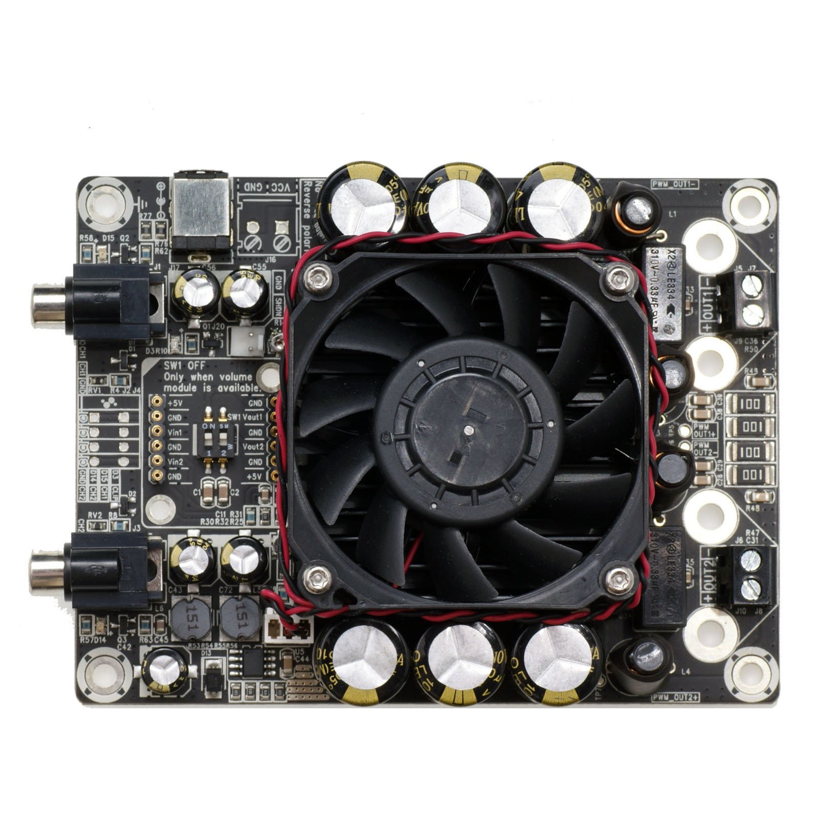 TPA3116 2*50W 100W HIFI Power Subwoofer Versterkerkaart 2.1 Kanaal - Ben's electronics