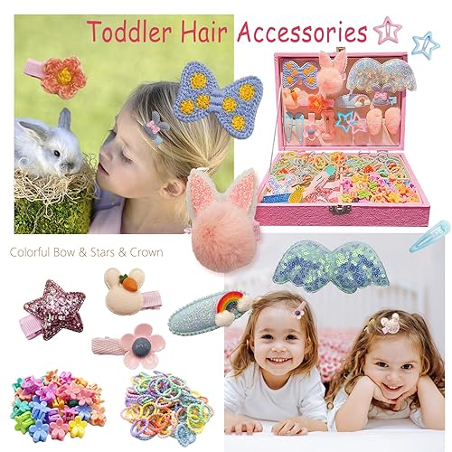 Miniatura 4 de Juego de 16 pinzas para el pelo pequeñas para bebé, accesorios para el cabello para niñas pequeñas, juego de mini pasadores para niñas pequeñas,