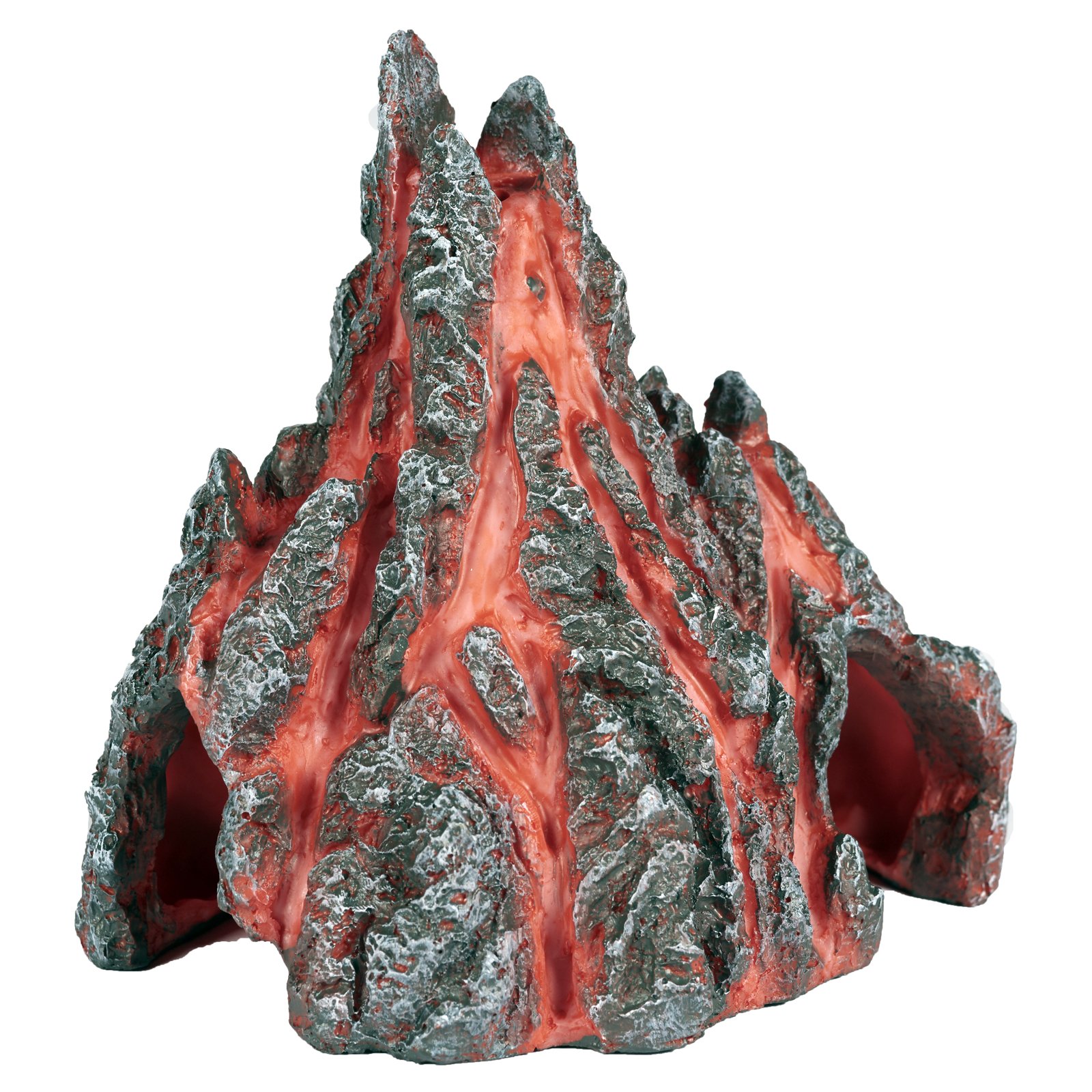 Volcano Cave Aquatic Ornament - Aquarium Decoration - Vivarium Decor