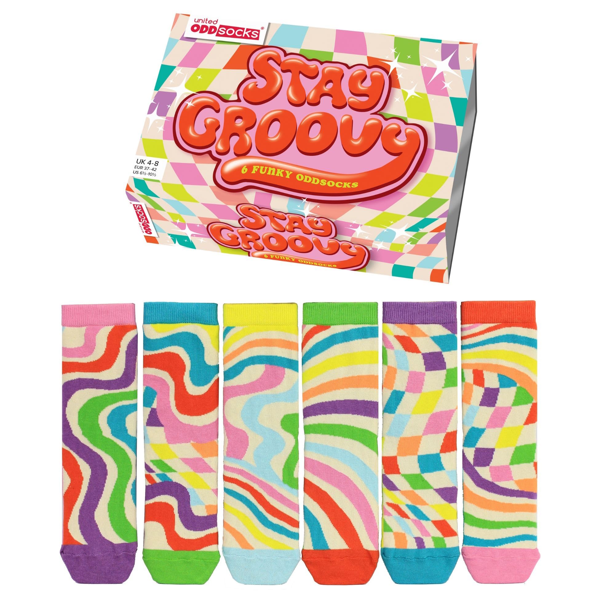 Fulton United Oddsocks - Stay Groovy