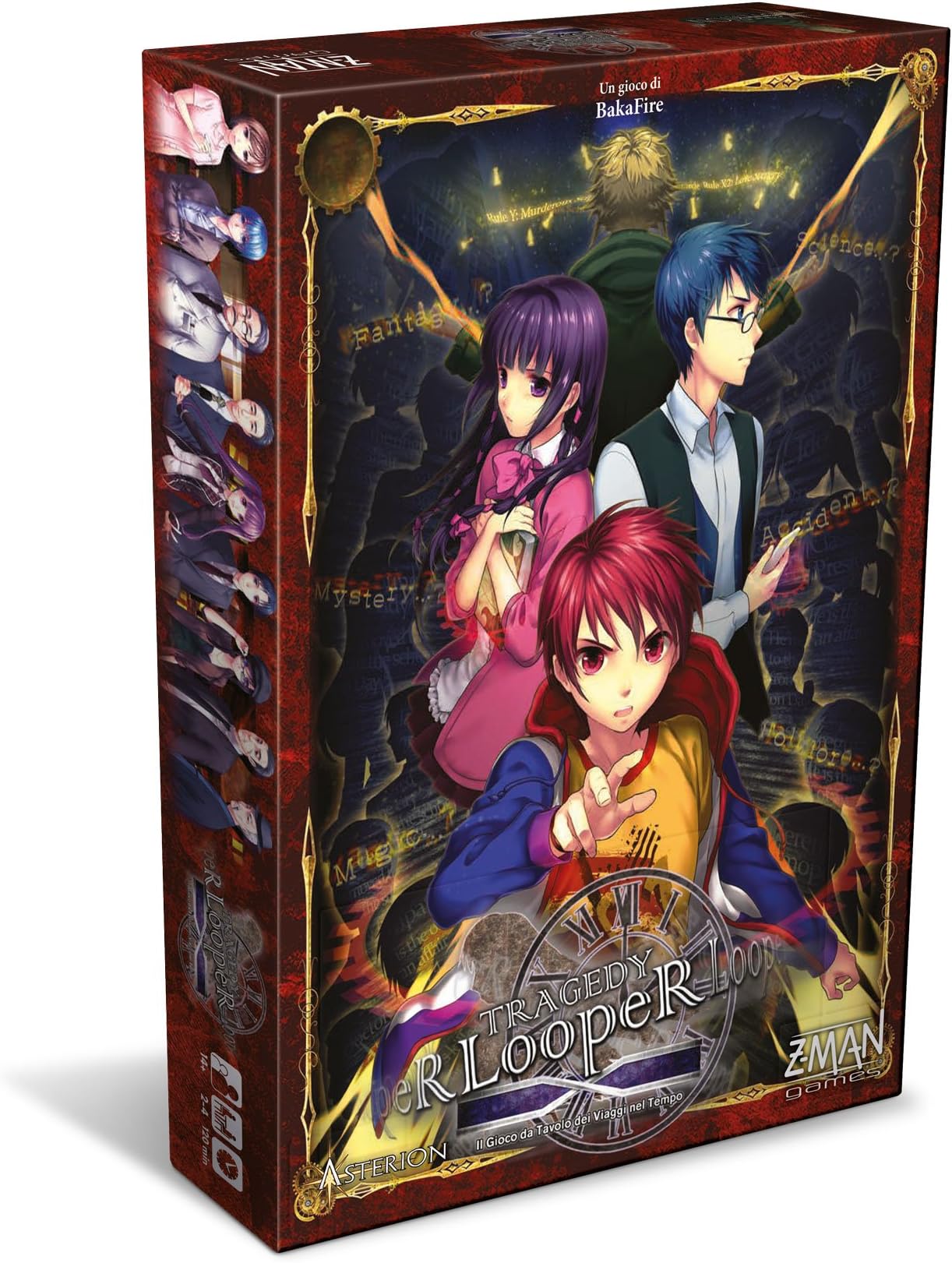Asmodee Tragedy Looper, Board Game, Italian Edition, 8910
