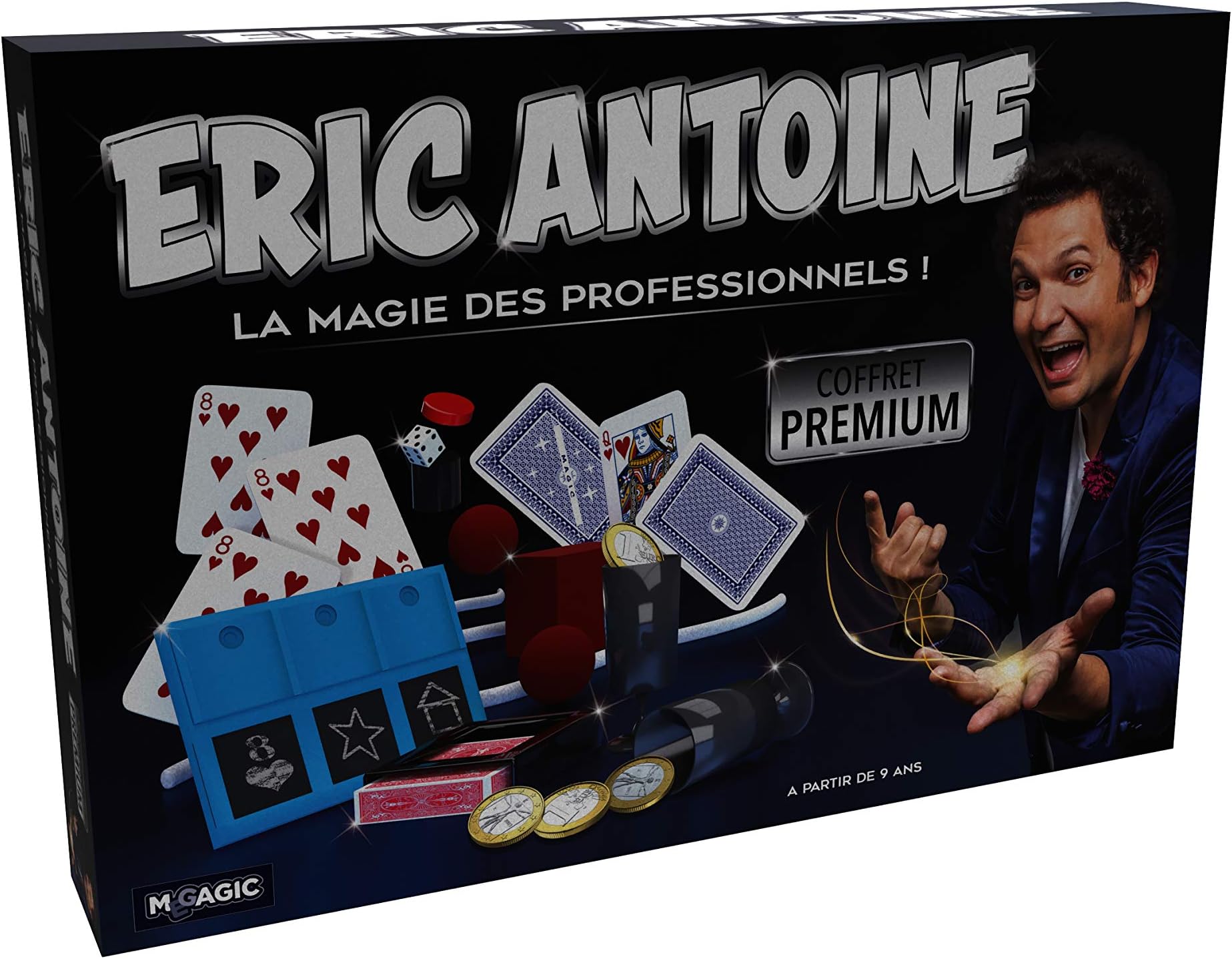 Megagic EAD Eric Antoine Premium Case Magic Set, Black