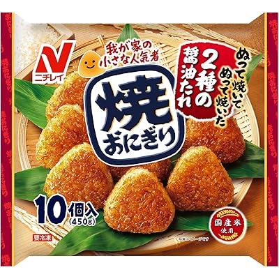 [冷凍] ニチレイ 焼おにぎり新 10個入×4袋