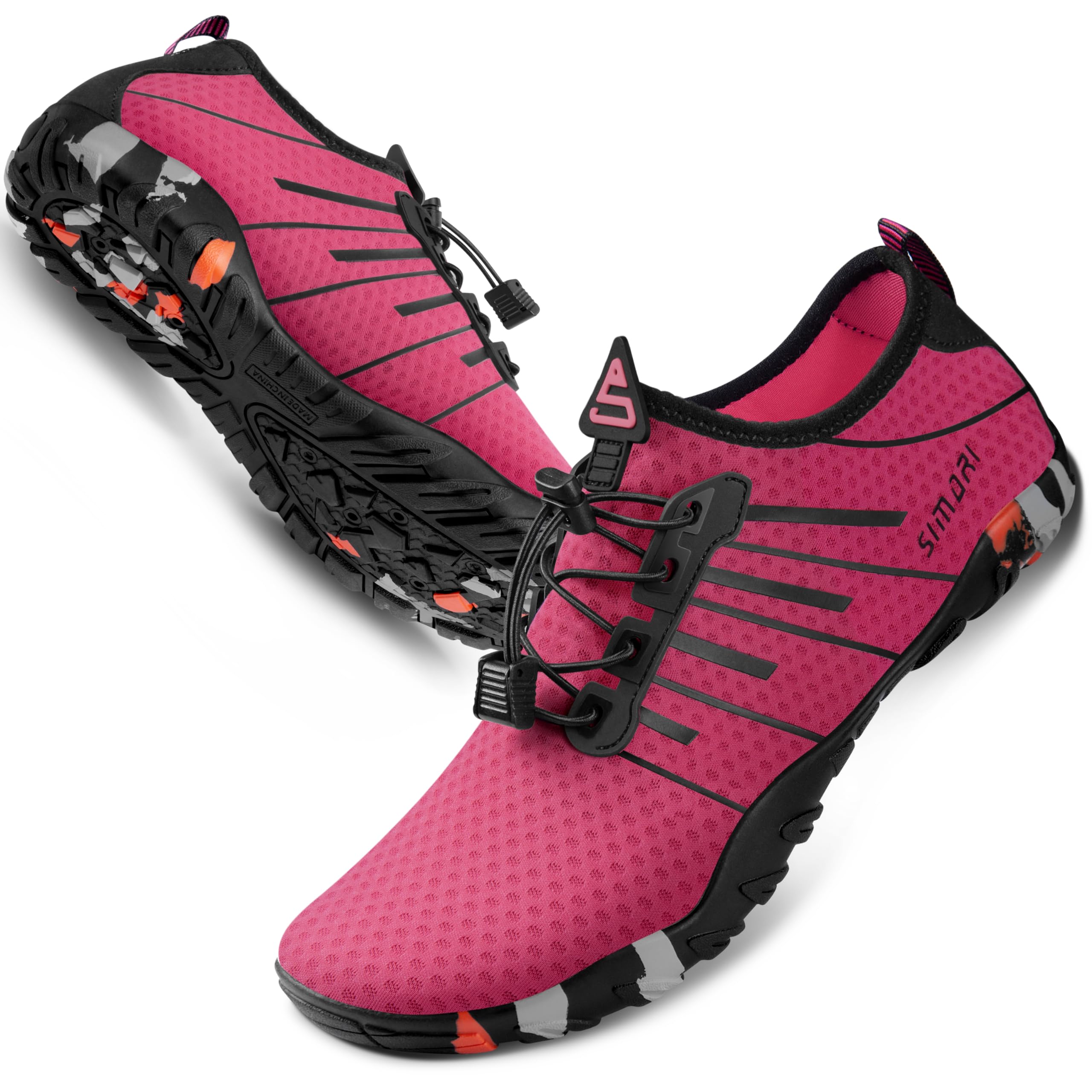 SIMARI Water Shoes for Women Men - Barefoot Quick-Dry Aqua Socks | Lightweight Swim Shoes for Surfing, Swimming, Beach Sports, Kayaking, Diving |