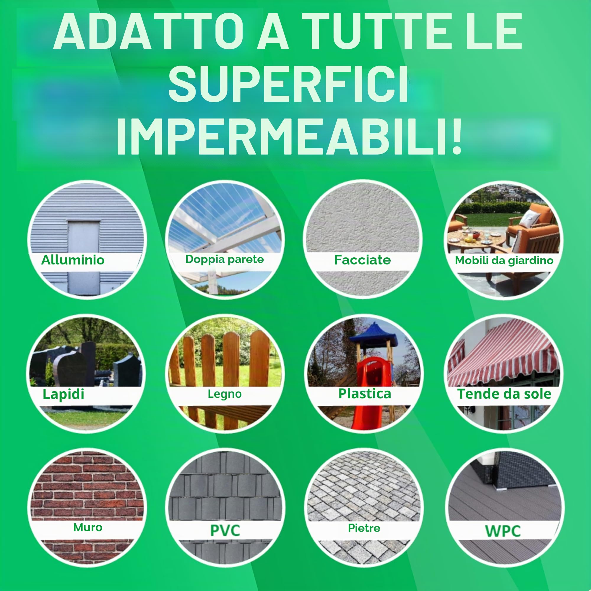 ABACUS Rimozione per pavimenti verdi e alghe, pronto all'uso per la rimozione di pavimenti verdi e alghe Nell Ultra 2 x 750 ml (7283)