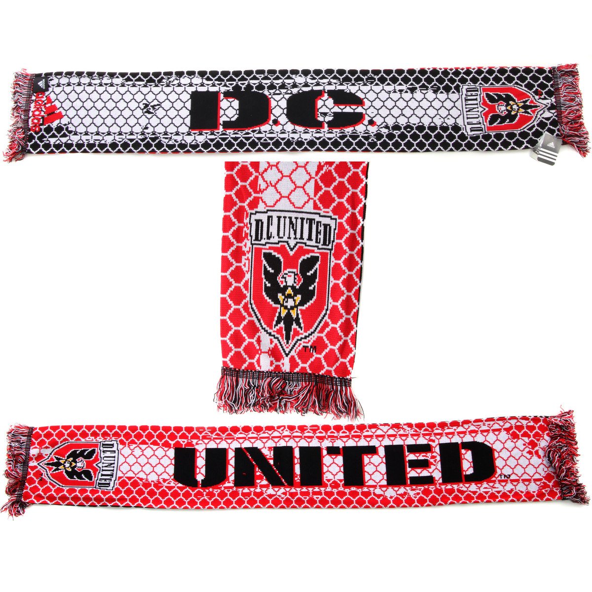 Adidas Mls Dc United Fan Scarf One Size Fits All