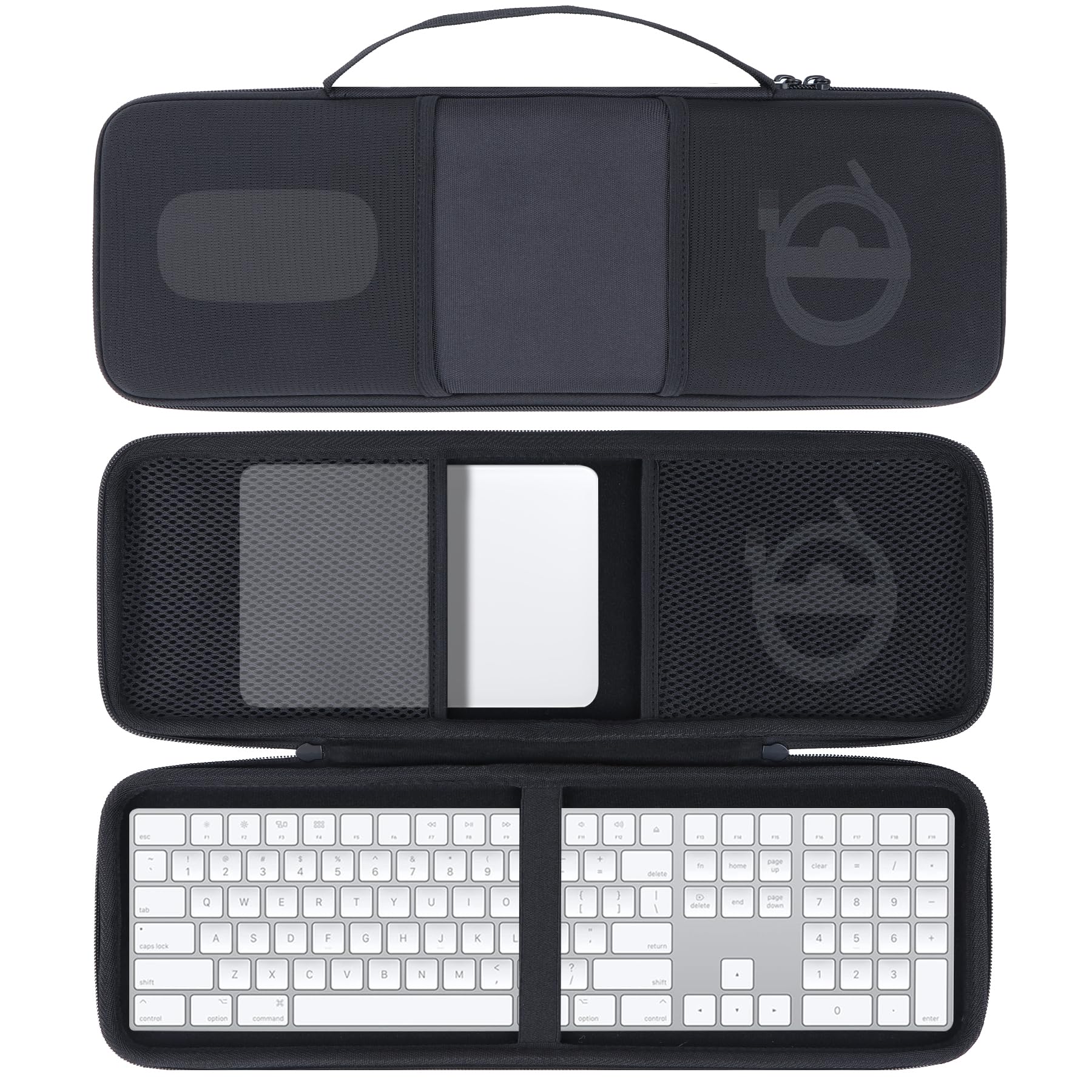 Twarde etui ochronne kompatybilne z Apple Magic Keyboard, etui do Apple Magic Keyboard z klawiaturą numeryczną