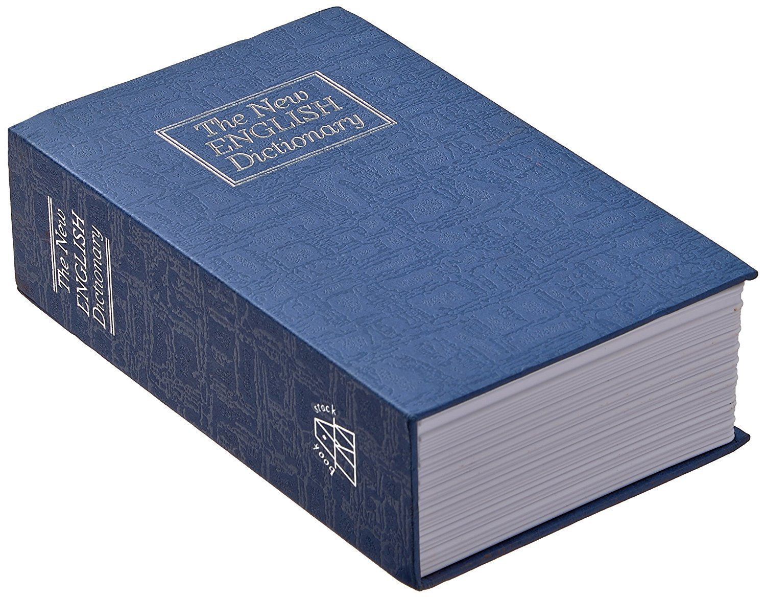BRAVIK Dictionary Style Iron Secret Hidden Book Safe Vault Locker Box with 2 Keys Book Locker Dictionary Stainless Steel Hidden Safe Jeweler Box-image-34