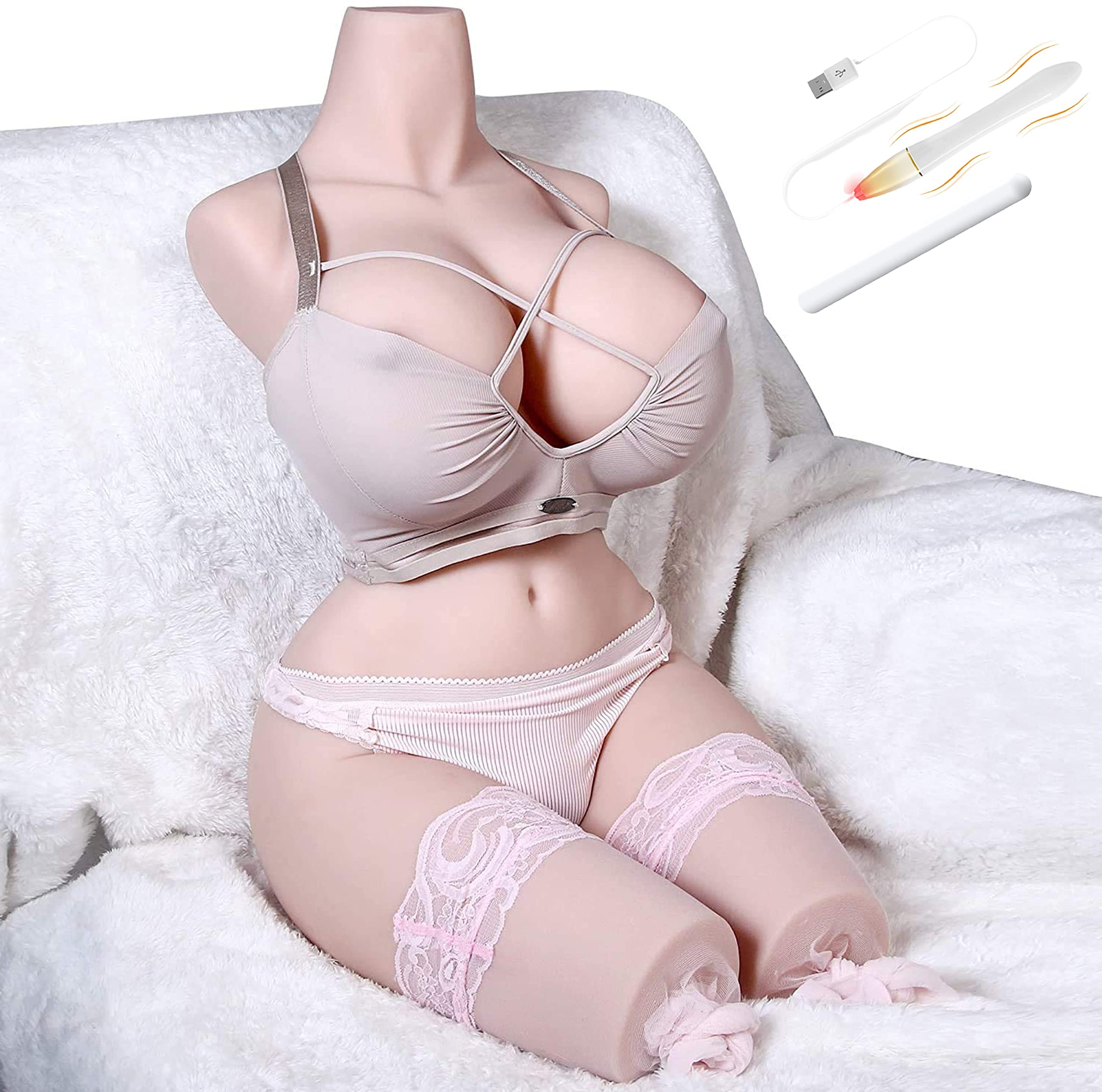 Amazon.com: 38LB Full Size Sex Doll Life Size Sex Doll Torso Male  Masturbator with Big Boobs Pussy Ass Realistic Torso for Men Adult Sex Toy  Lifelike Silicone Male Sex Toy for Men :