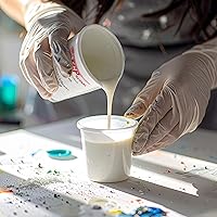 Vista 7 de Custom Shop Paint Mixing Cups, 64-Ounce (Box of 100) - Plastic Measuring Cups for Liquids, Automotive Painting, Epoxy Resin, Acrylic Arts, Crafts