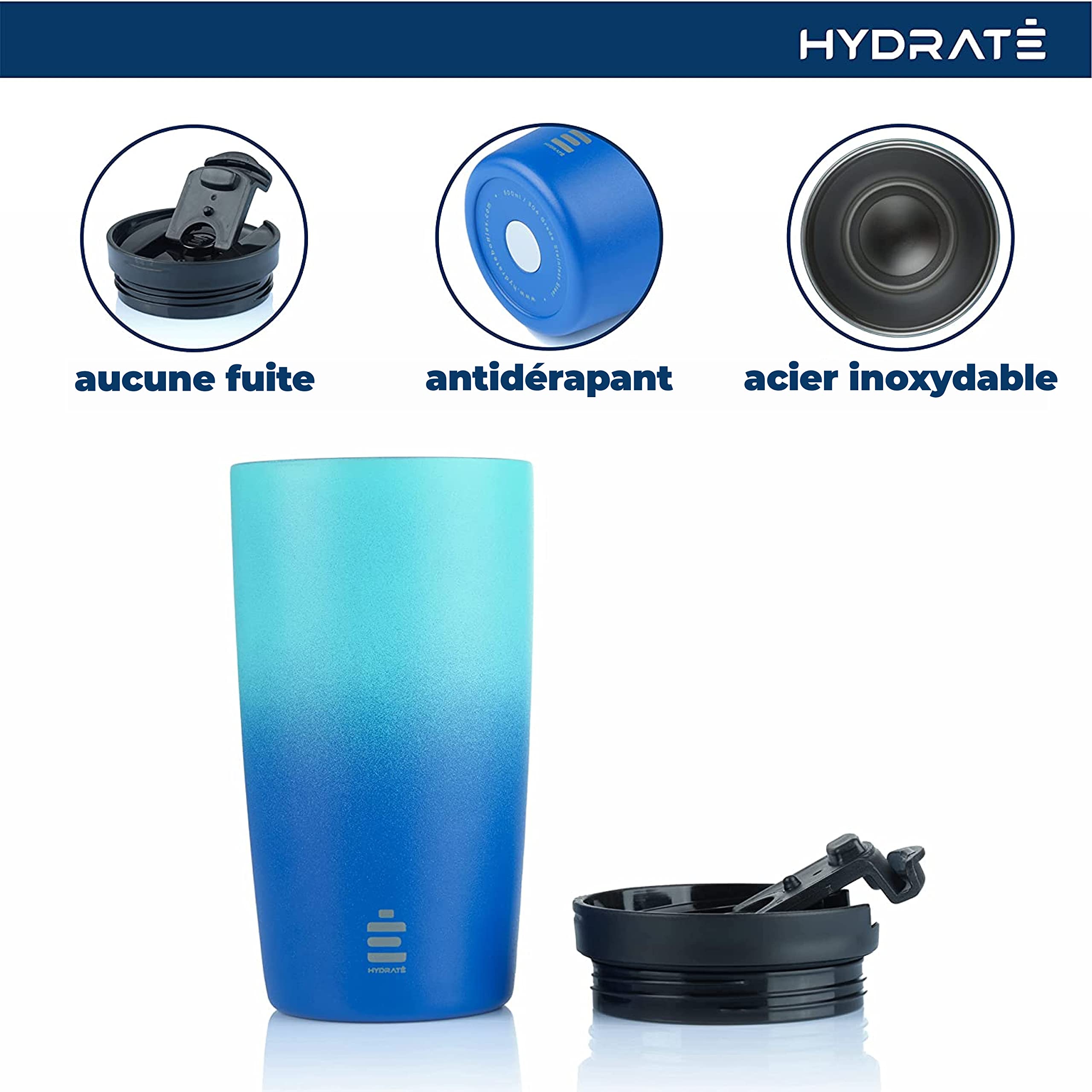 Bouteille Thermos En Acier Inoxydable, Tasse à Café Isotherme 6-12h, Modèle J0003