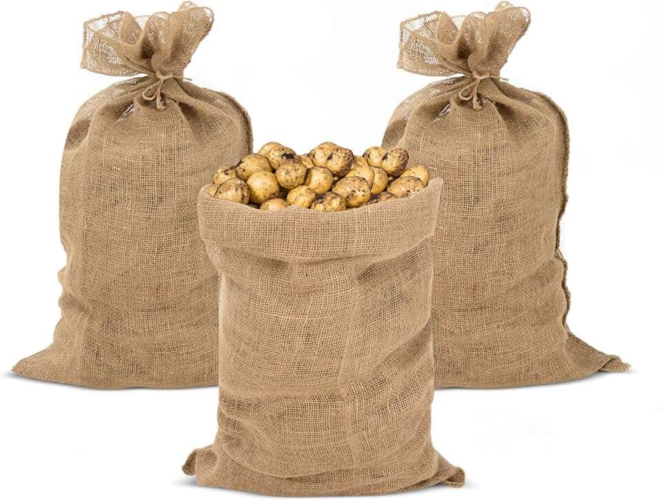 burlap bags for plants