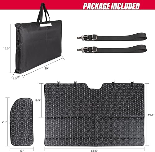 Miniatura 2 de Colchón de aire no inflable para camión grande, extensor de asiento trasero para viajes en automóvil, para F150RAM 1500ToyotaSilveradoGMCTundra