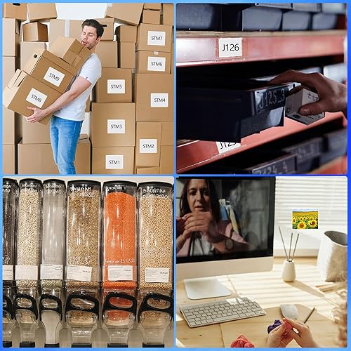 Miniatura 4 de 100 bolsillos autoadhesivos para exhibición, fundas de papel de 8.5 x 11 pulgadas, protectores de pared y comunicaciones de puerta, protector de