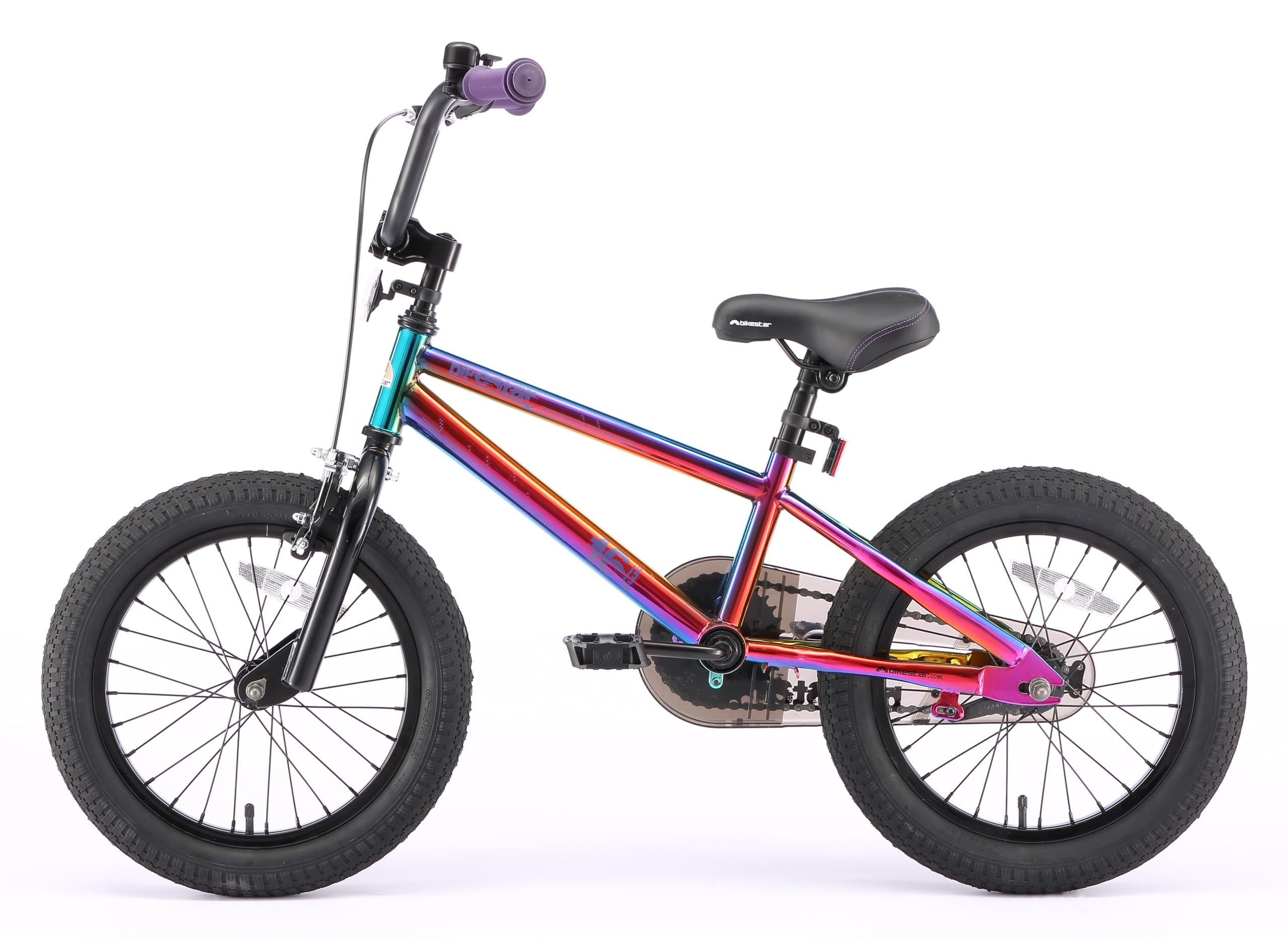 BIKESTAR Vélo Enfant pour Garcons et Filles de 4-5 Ans | Bicyclette Enfant 16 Pouces BMX avec Freins
