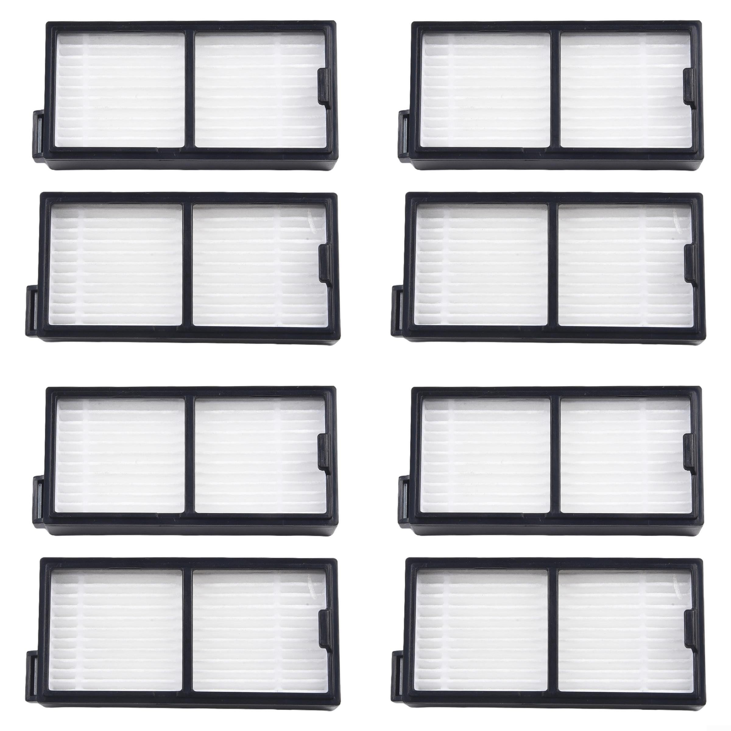 Paquete de filtros para modelos de la serie Conga - Mejora el rendimiento con accesorios de aspiradora piezas de repuesto para 5090, 6090, 7090 (8 piezas)