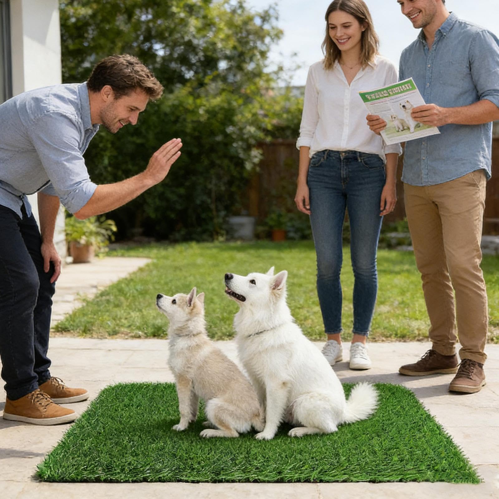 Alèses pour Chiens d'Éducation en Artificielle à Chiots