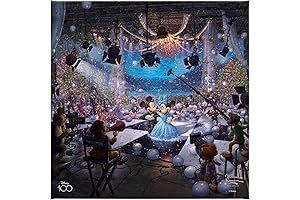 Disney 100th Celebration Canvas: A Nostalgic Masterpiece for Disney Enthusiasts