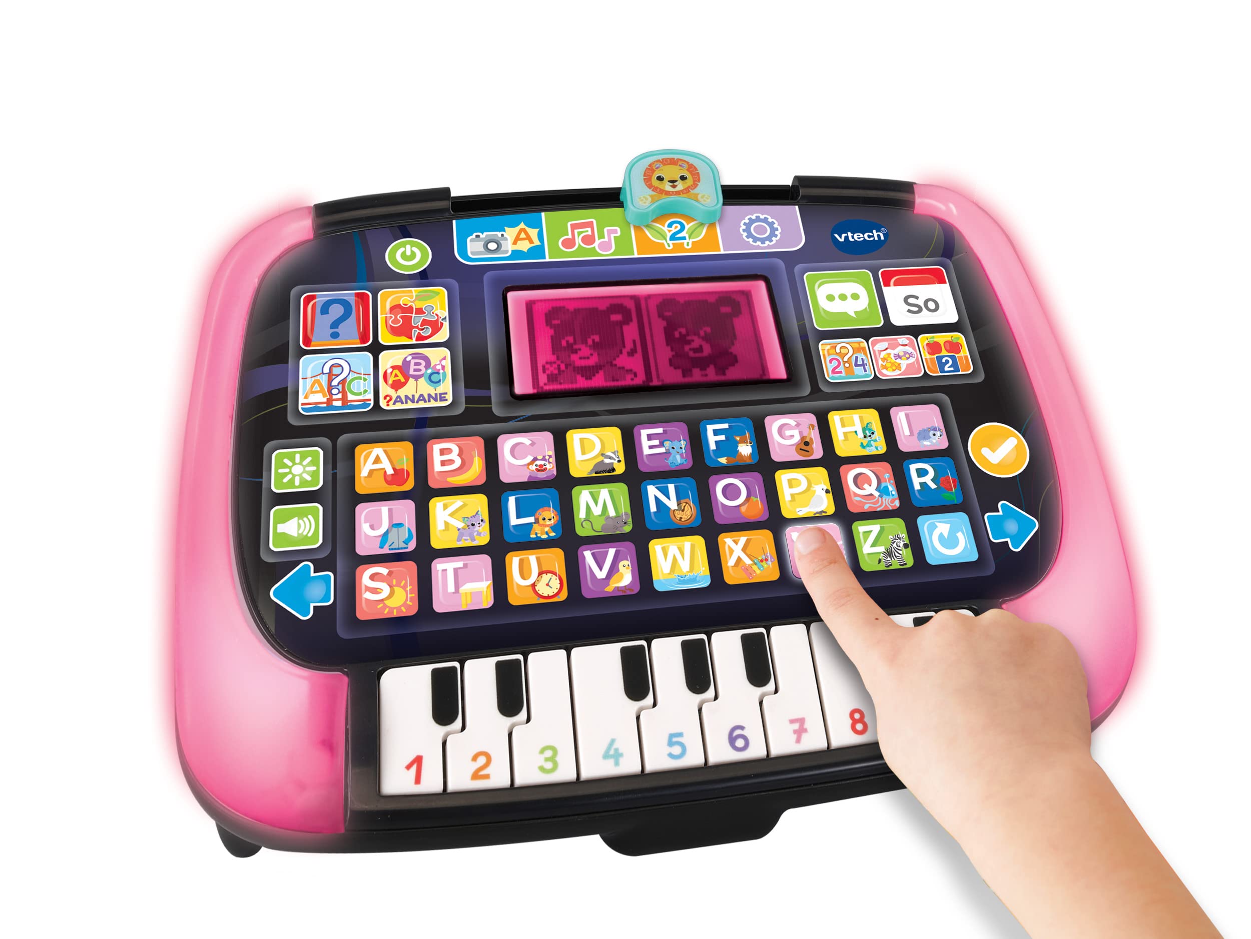 VTech Baby Lern- und Musiktablet, 8 Spiele, Altersgerecht 2-5 Jahre