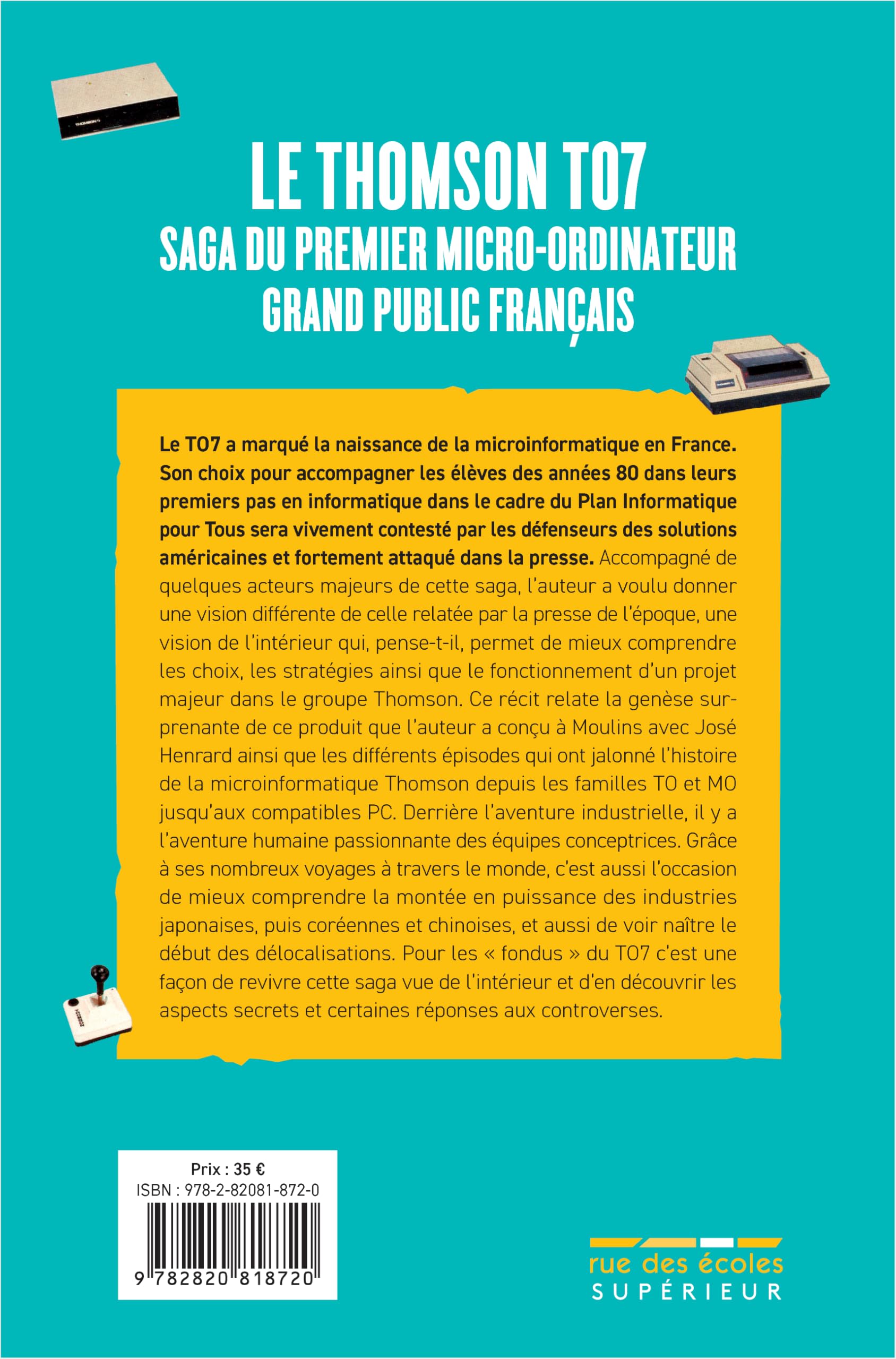 Le Thomson TO7, saga du premier micro-ordinateur grand public français