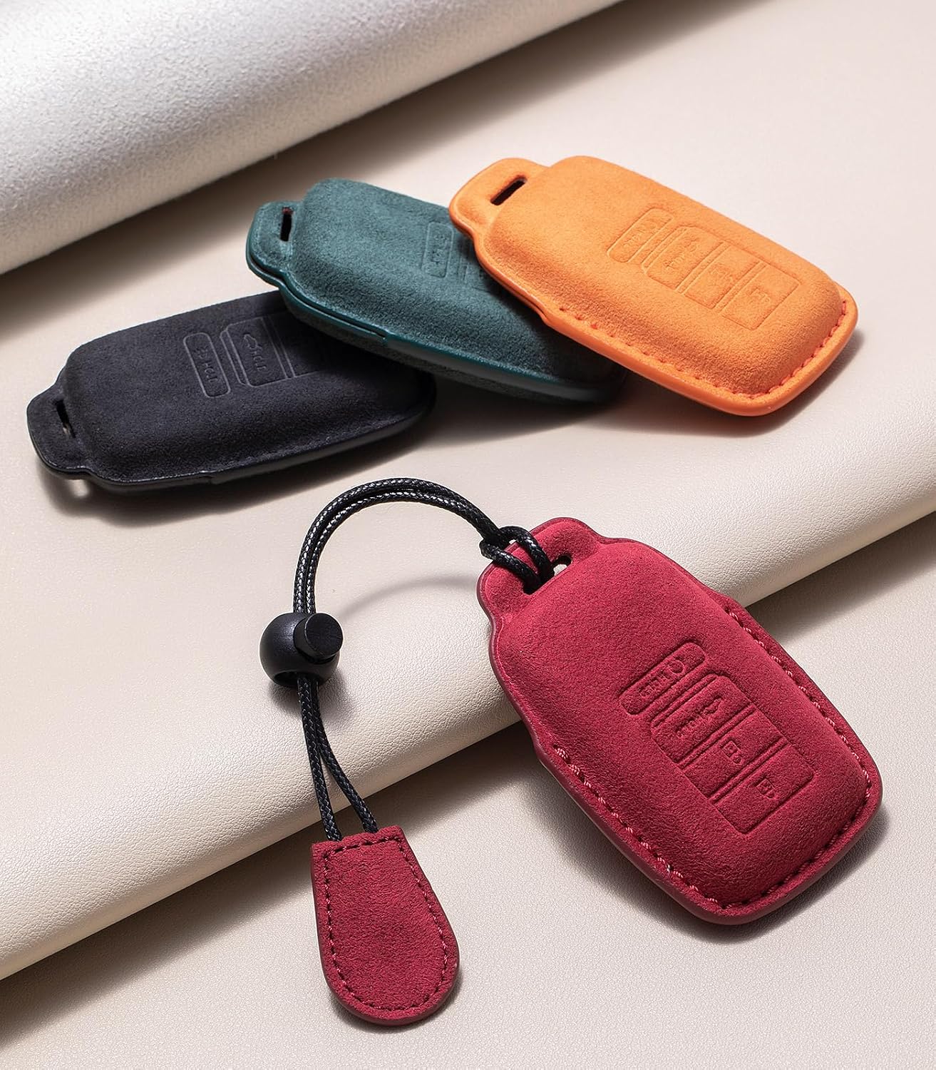 Key Fob Cover Case Compatible for Acura RLX RDX MDX ILX TLX PLX NSX Smart Keyless Entry Remote Key Fob