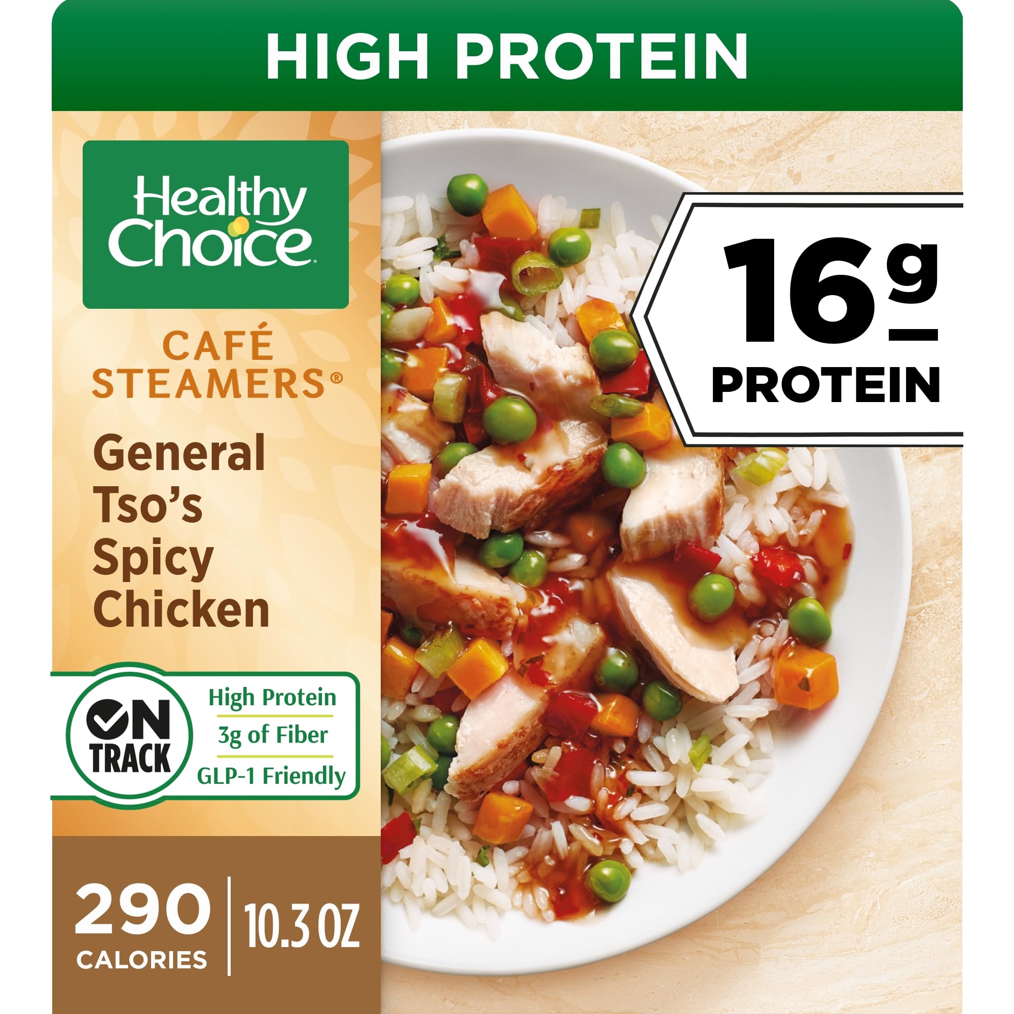 Healthy Choice Cafe Steamers General Tso's Spicy Chicken