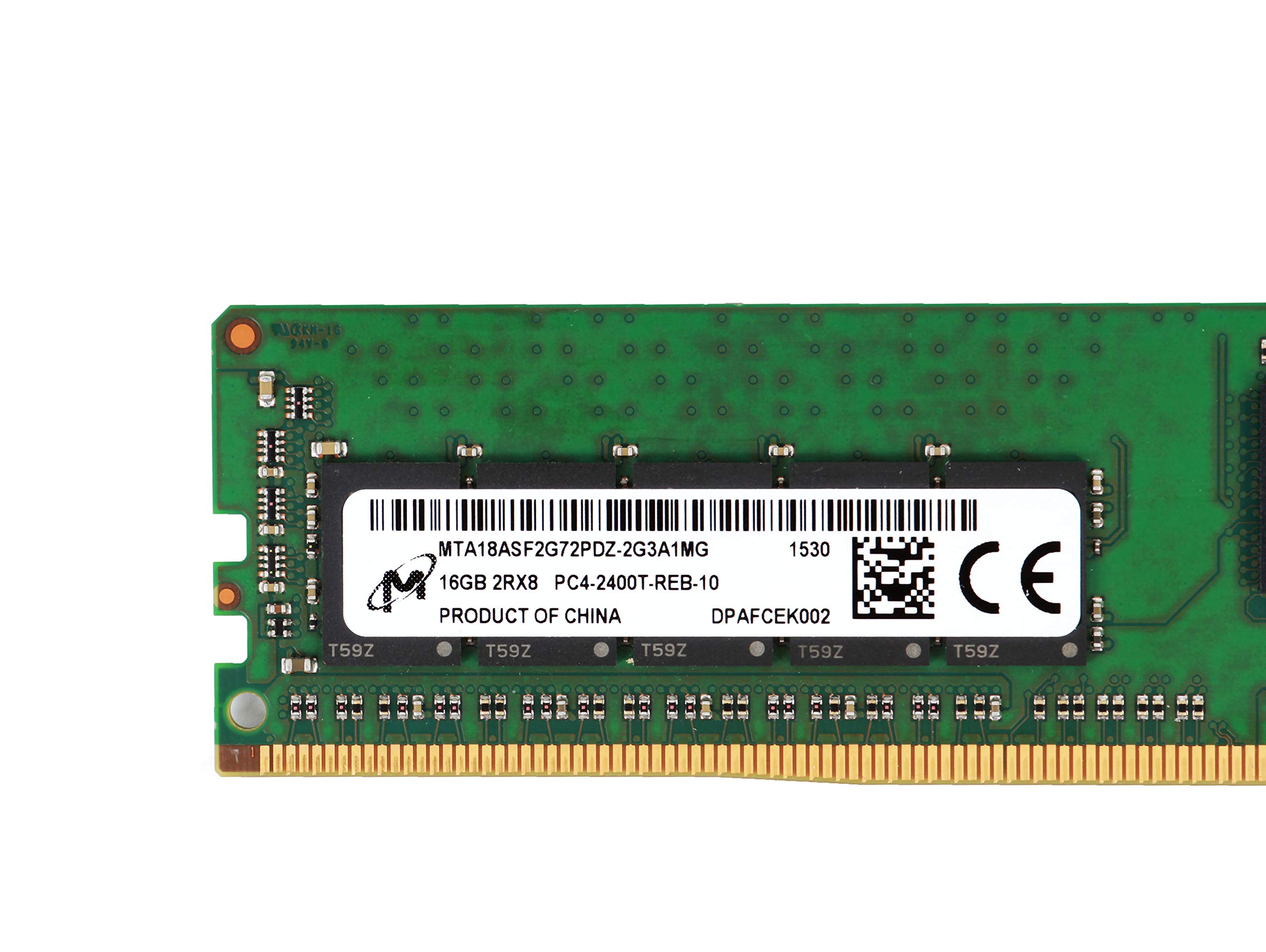 Micron 16GB 2400Mhz PC4-2400T RAM メモリ 6枚 MICRON 16GB PC4-2400T