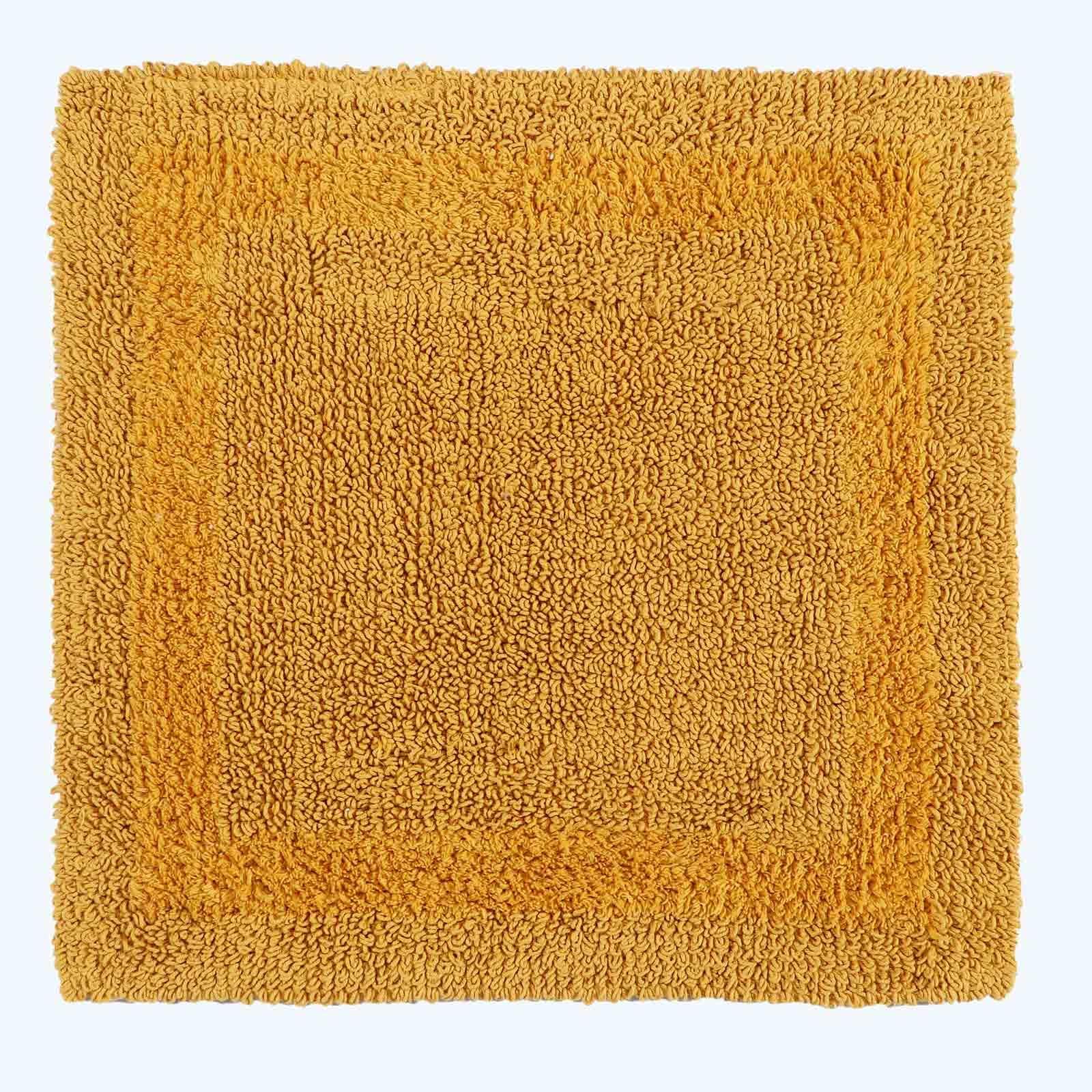 HOMESCAPES Toilet Mat, Luxury 1600gsm Extra Soft 100% Cotton, Reversible Bathroom Mats Non-Slip, Washable, Super Absorbent, Quick-Dry, Raspberry Pink Pedestal Rug for Toilet, 50 x 55 cm — view 132