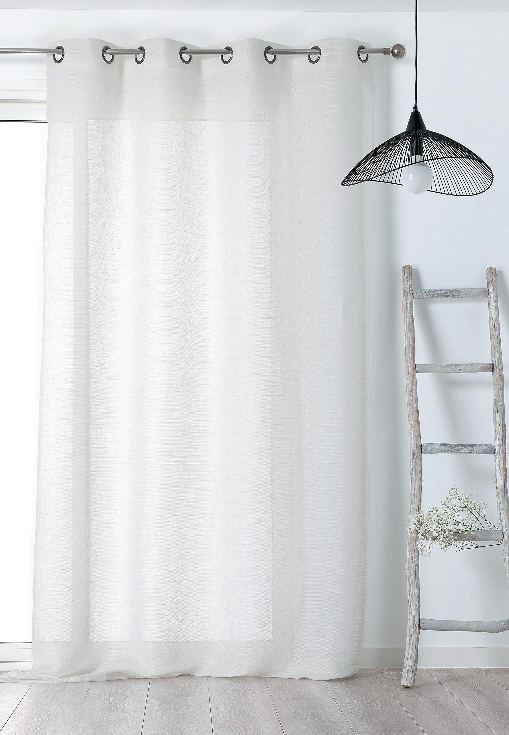 Linder Plain Jute 150 x 240 cm, Jute, white, 150 x 240 cm