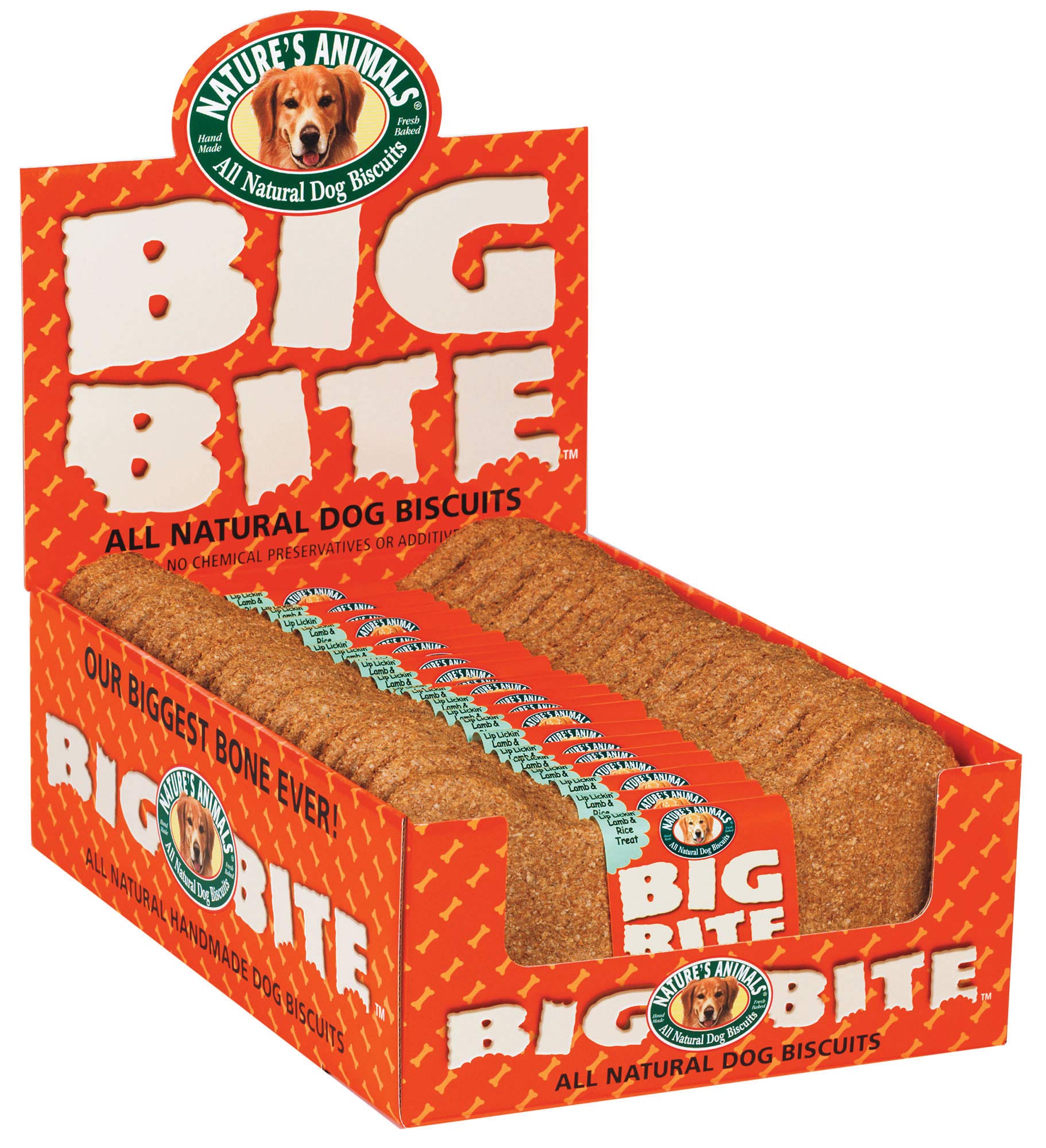 Big Bite Lamb and Rice Dog Biscuit (24-Pack)