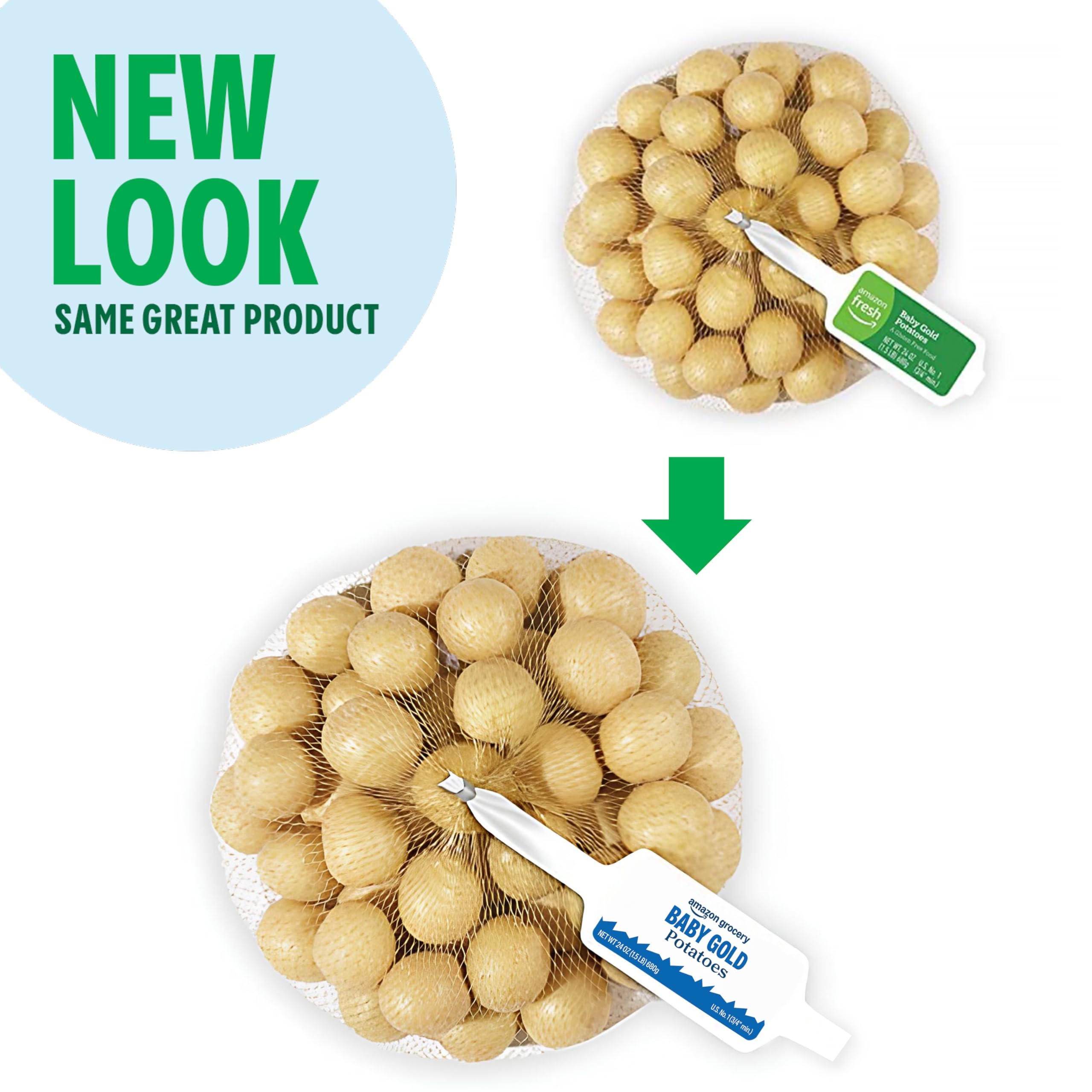 Amazon Grocery Baby Gold Potatoes 1 5 Lb Previously Amazon Fresh Packaging May Vary — view 2