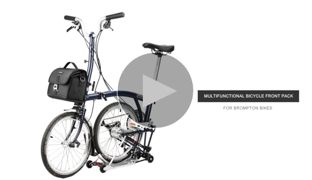 BROMPTON　フロントキャリアバック Amazon | Rhinowalk フロントバッグ ブロンプトン自転車用