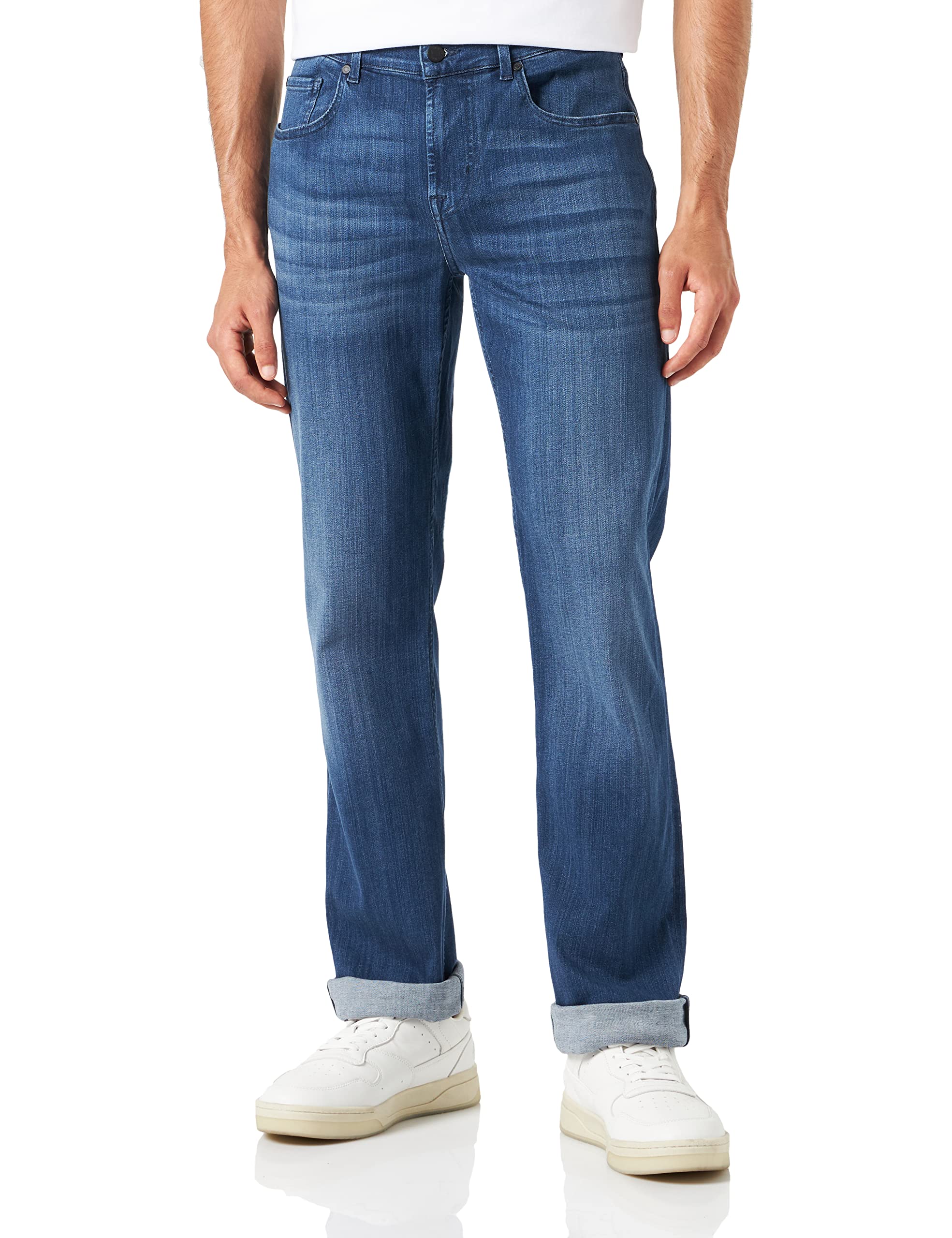 7 For All Mankind Men's Standard Slim Jeans