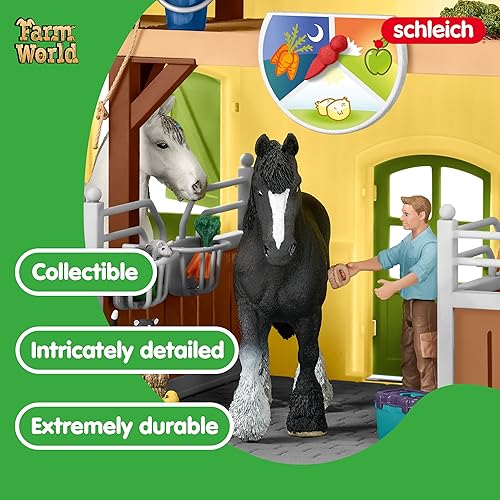 Vista 28 de SCHLEICH ESTABLE DE CABALLO