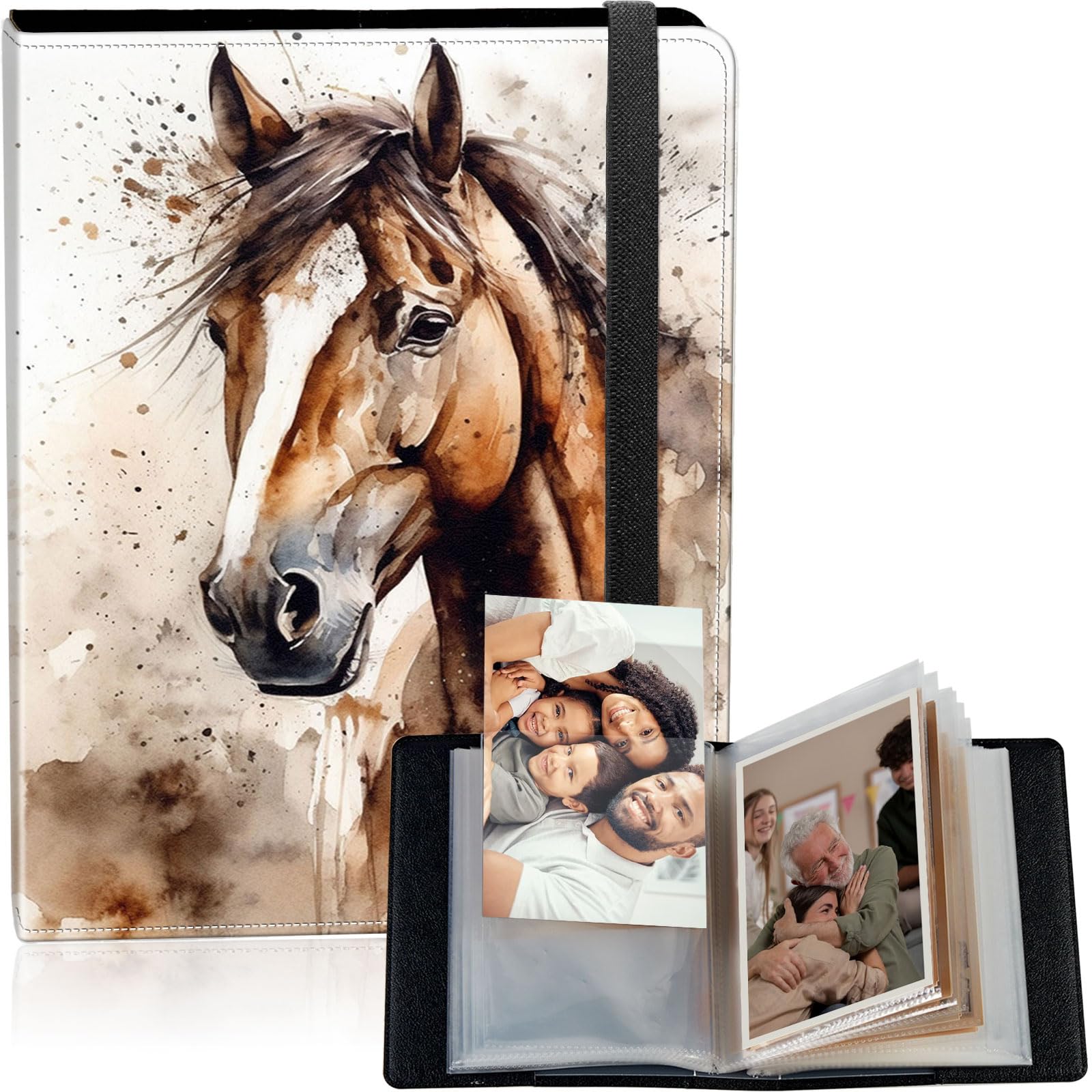 Album photo 10 x 15 cm compact pour ranger 100 souvenirs sans perdre de place