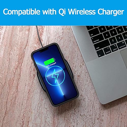 Miniatura 3 de Funda de batería para iPhone 13 Pro Max funda de carga protectora portátil de 10800 mAh con carga inalámbrica compatible con iPhone 13 Pro Max 67