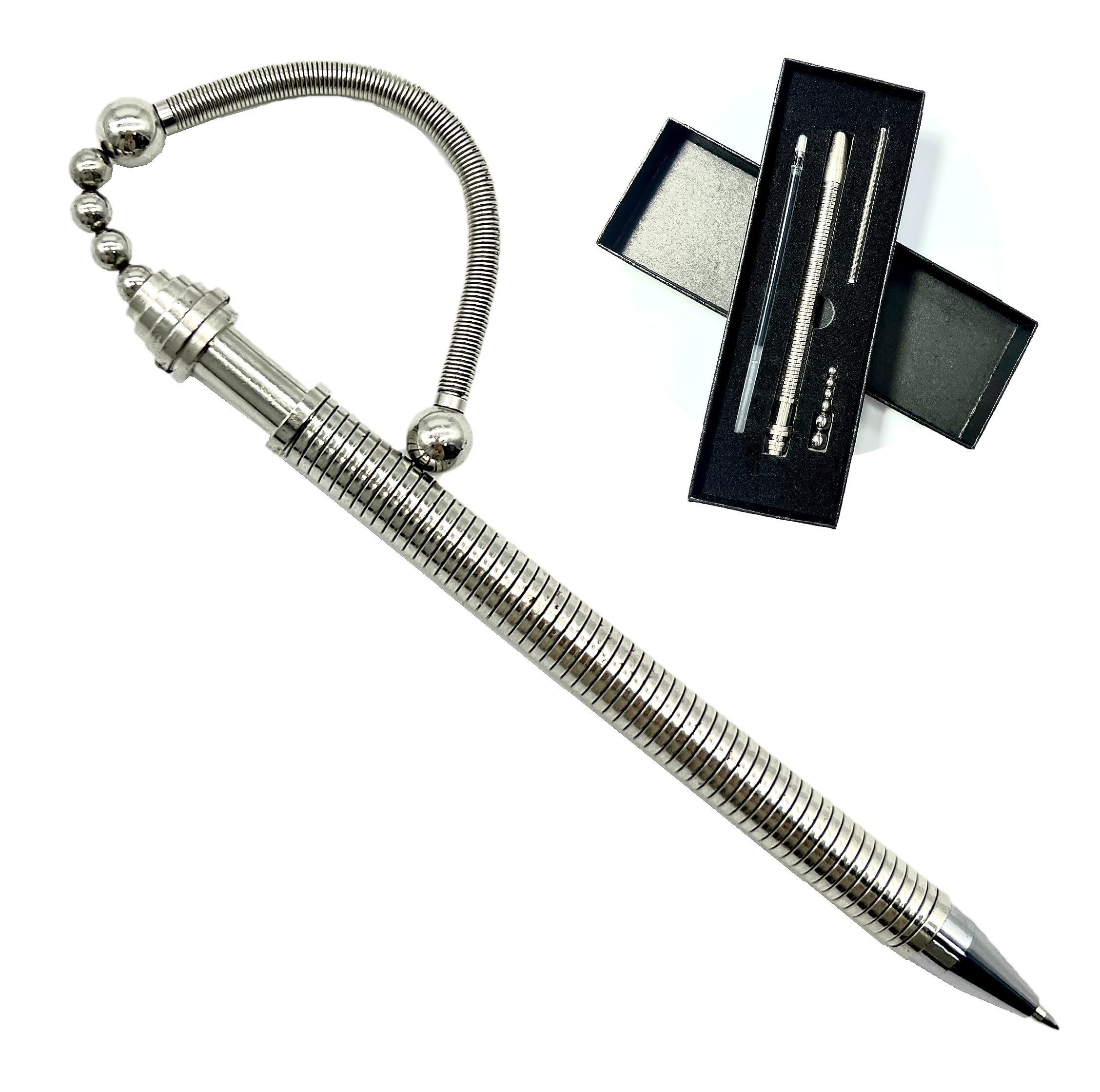 Dassy Fidget pen -Decompression Fidget Pen, Fidget Think Ink Pen Magnetic Hand Stress Relief Study Aid, Helps with ADD ADHD Anxiety Autism and Stress, Improves Concentration