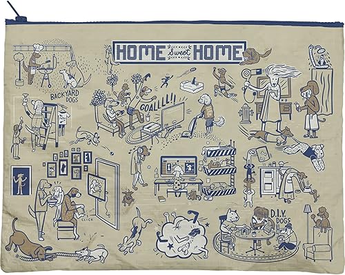 Miniatura 3 de Dog Lover - Bolsa para carpeta con cremallera para parque de perros del mundo de Primitives por Kathy