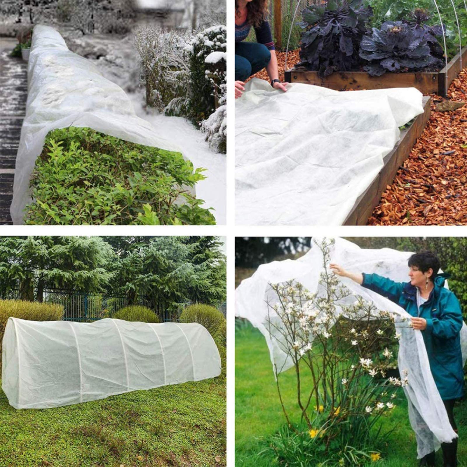 Filet De Jardin Non Tissé Pour Plantes D'Extérieur, 1,6M X 5M Agro