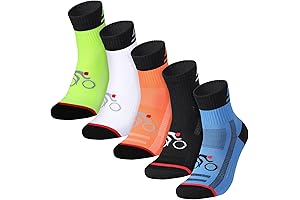 Bonuci 5 Pairs Mens Cycling Socks: Comfort and Performance for Avid Cyclists