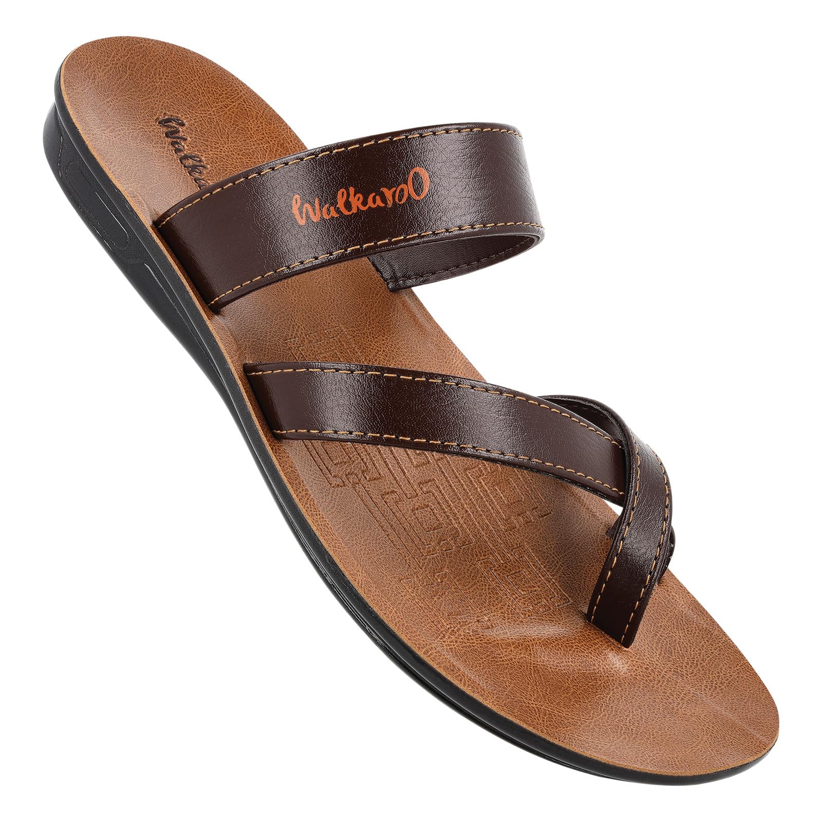 WALKAROO WG5506 Mens Casual Wear and Regular use Sandals - Brown Tan (B0CNPX3LXN) Amazon Price History, Amazon Price Tracker