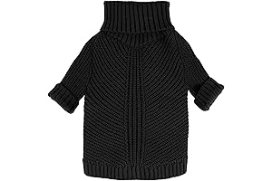 Fitwarm Dog Turtleneck Sweater: Warmth and Style for Your Canine Companion