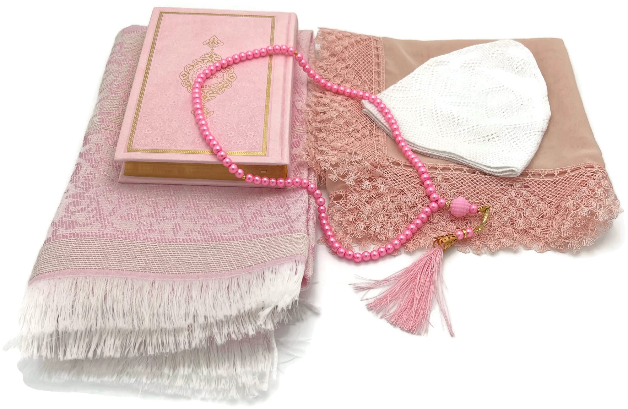 Juego De Alfombras De Oración En Caja Para Regalo, Conjunto De Rosario