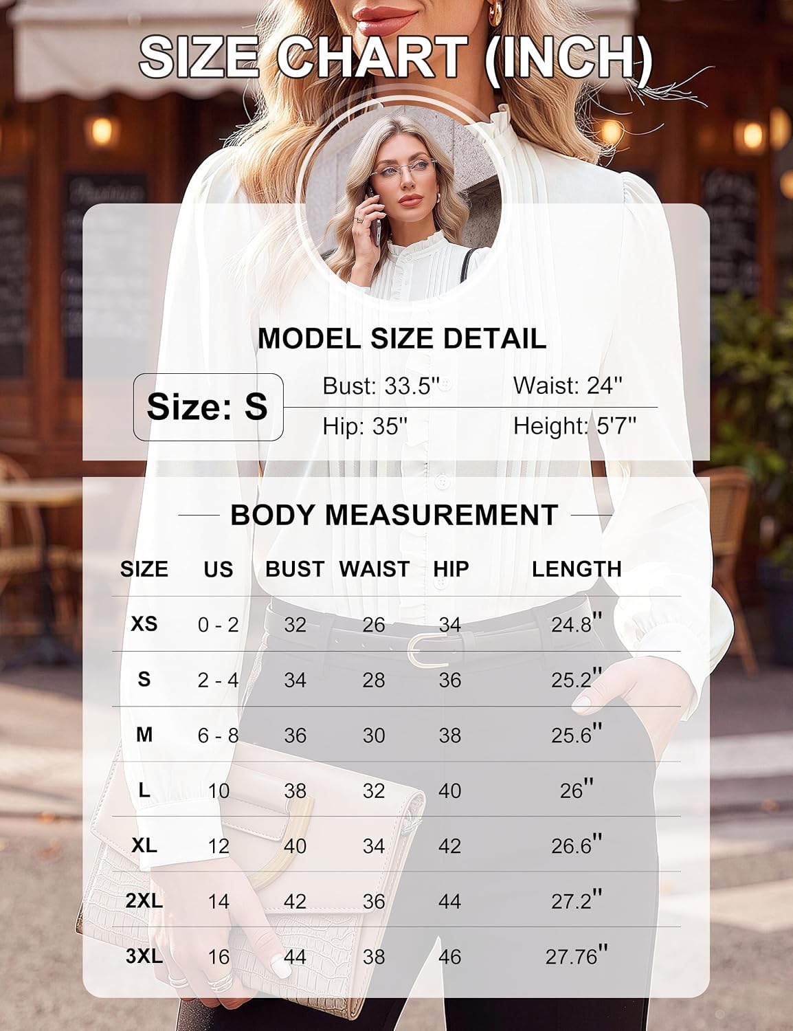 Blooming Jelly Womens Dressy Casual Blouses Ruffle Button Shirts Work Tops