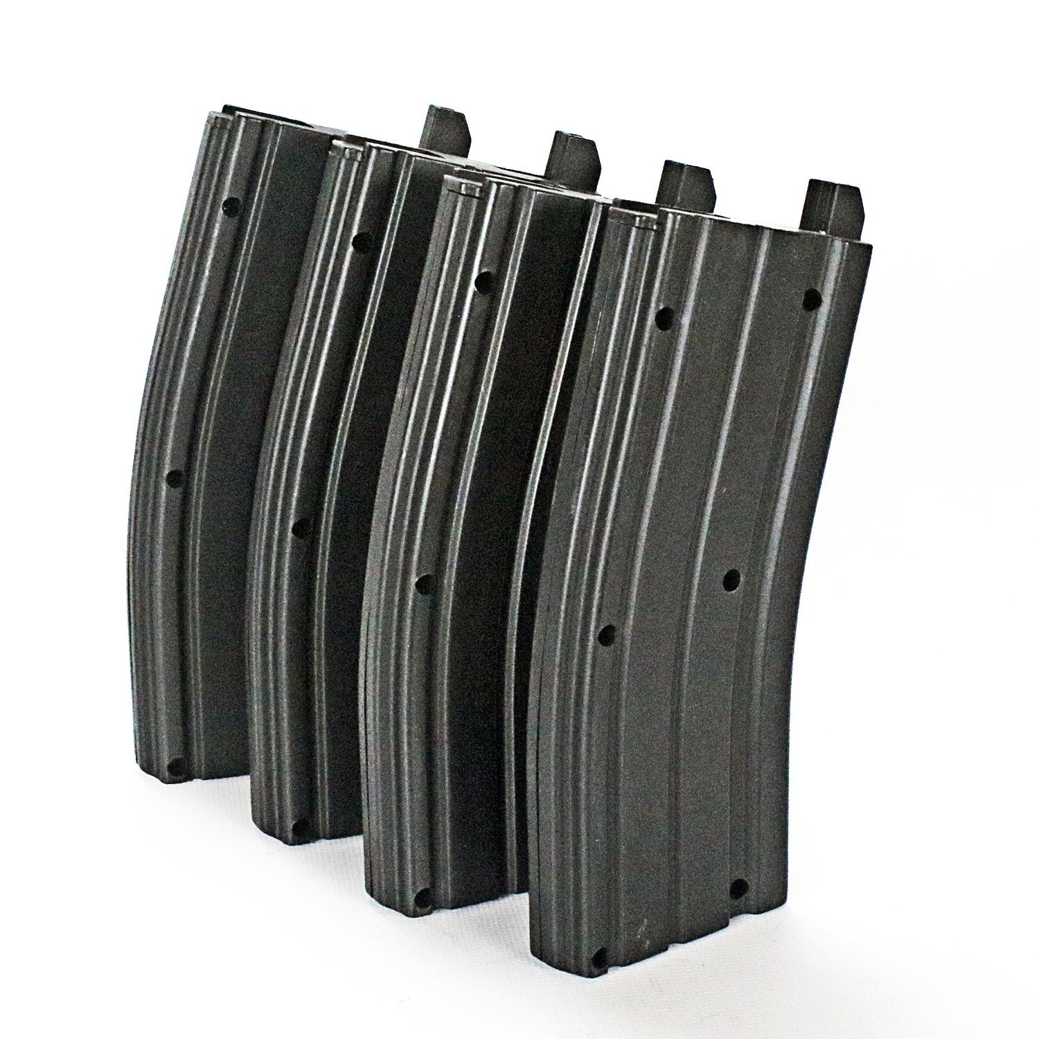 BBTac BT-16 Clip - 450 Round Capacity Mag, Spare Clip Extra Airsoft Magazine for 6mm BBS Airsoft Gun Rifle BT-16A1 BT-16A2 MR733 MR744 (Pack of 4)